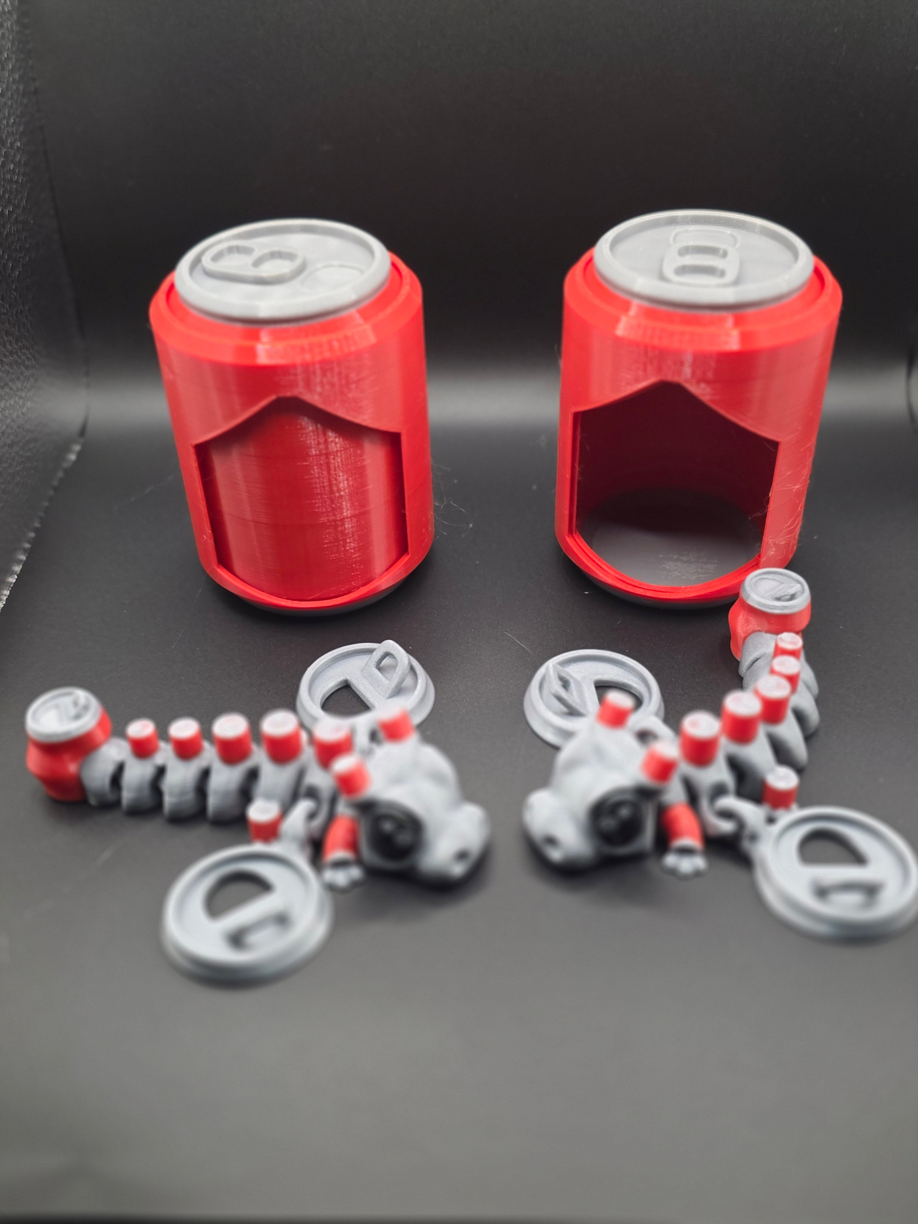 Soda can Dragon + Bonus Soda Can container