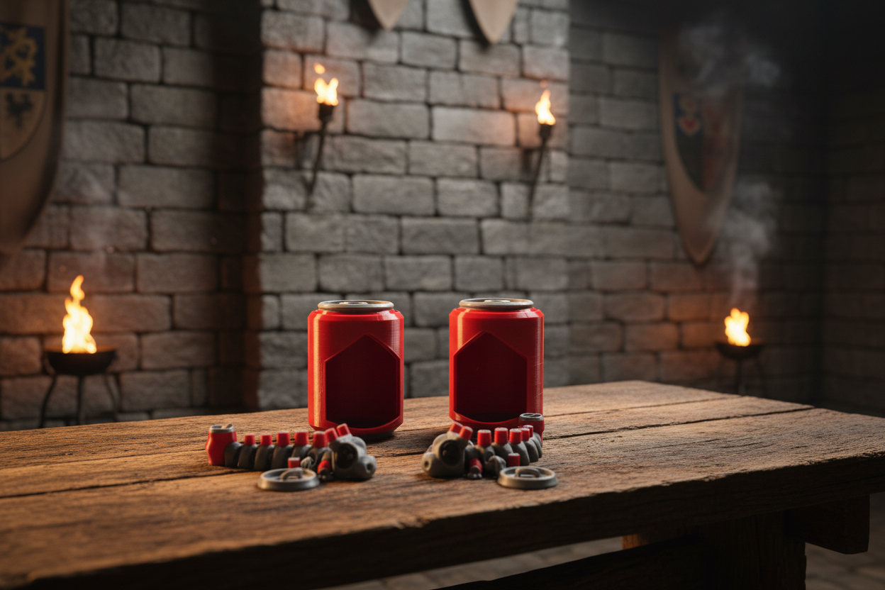 Medieval product scene